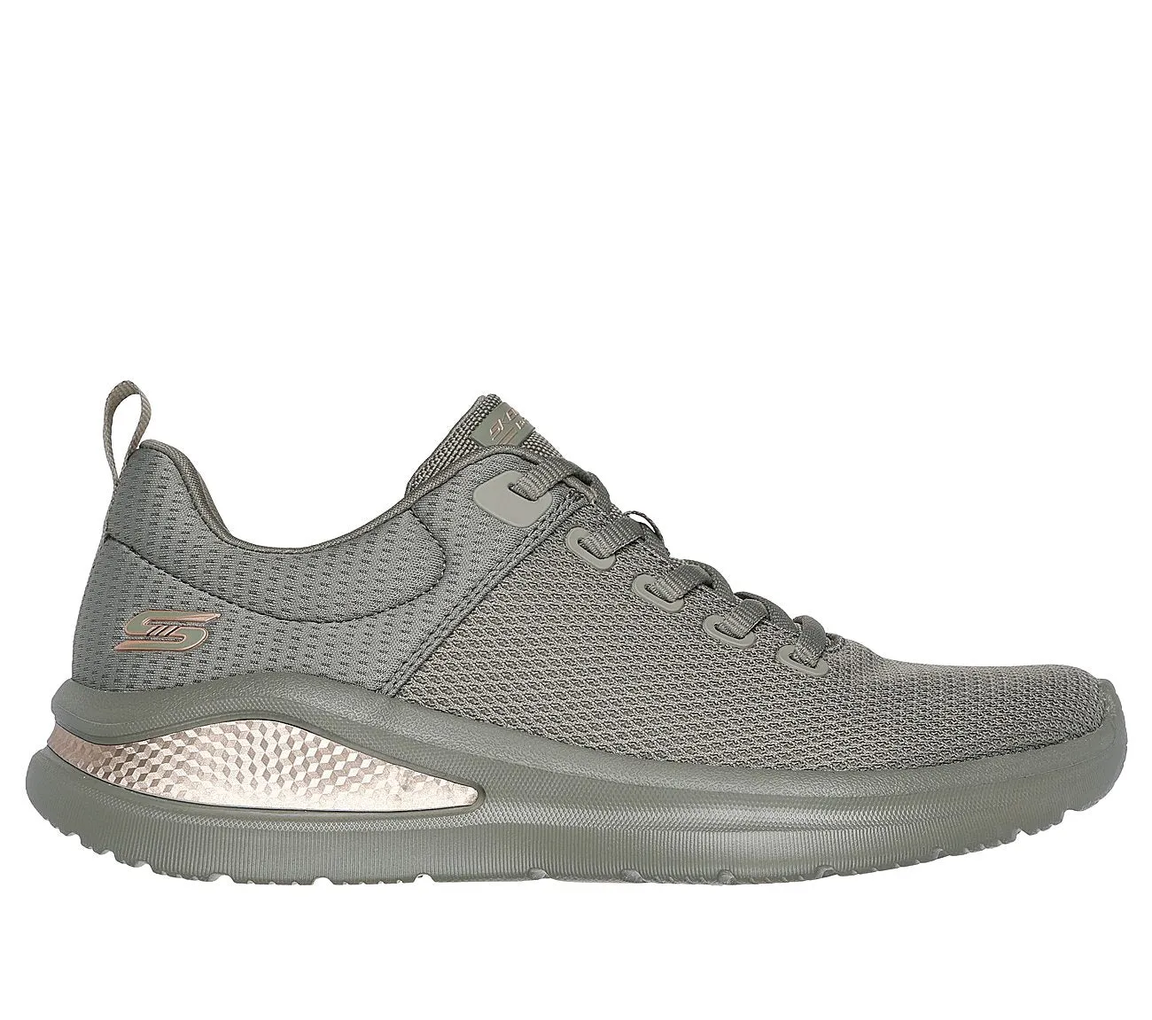 BOBS VENOM - OLIVE Bling Shoes Flats