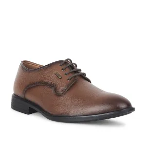 Fortune by Liberty Men LOM-605 Tan Formal Lacing Derby Shoes Dress Shoes That Add Height
