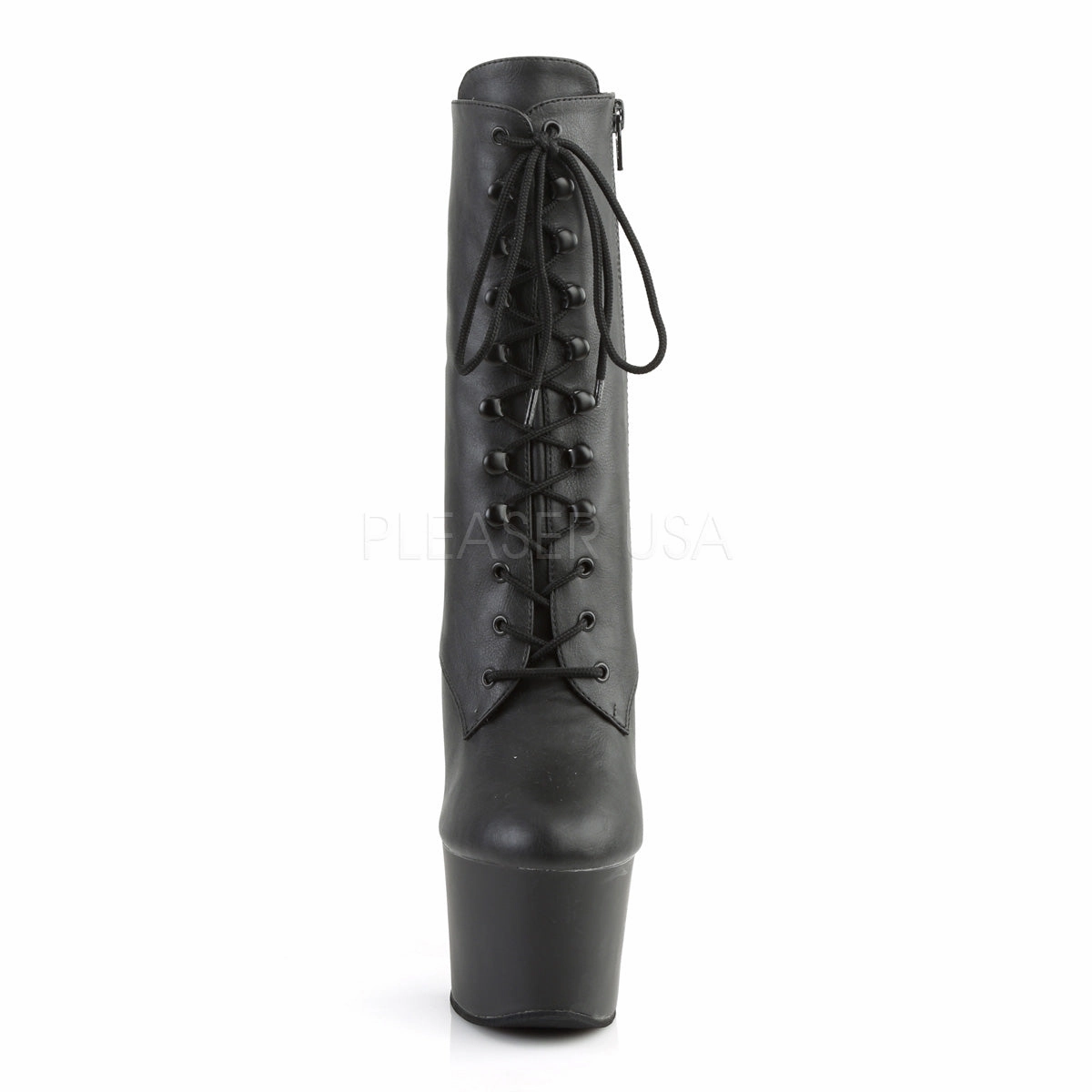 7 Inch Heel SKY-1020 Black Pu Kaegreel Boots