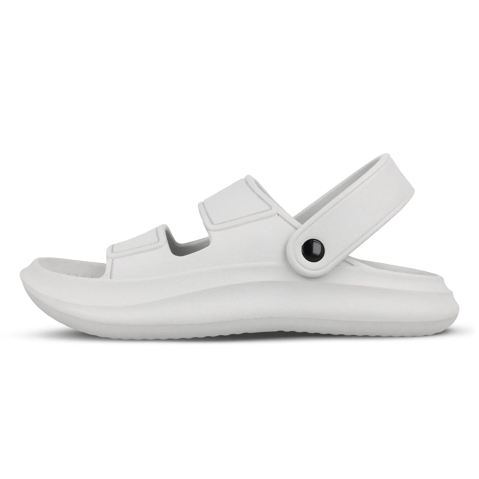 BOTOWI Men's Flip Flops - BW97542 Light Grey For Fly Fishing Best Slip On