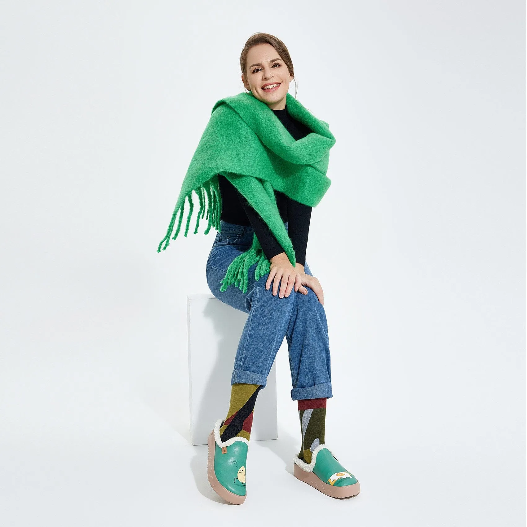 Block Heel Platform Sandals Here's Your Breakfast Fuerteventura VII Women