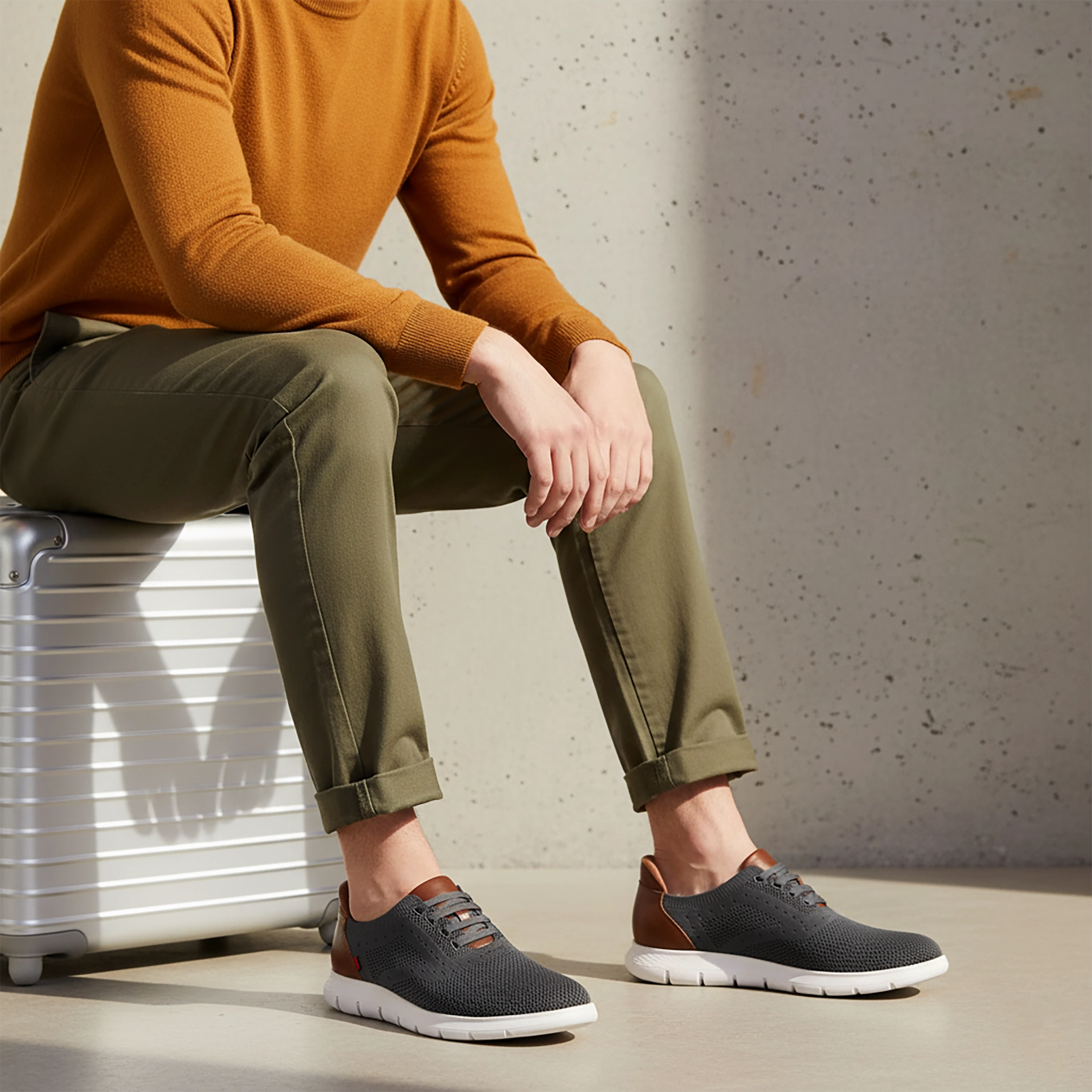 Victory St, Men Composite Toe Sneakers