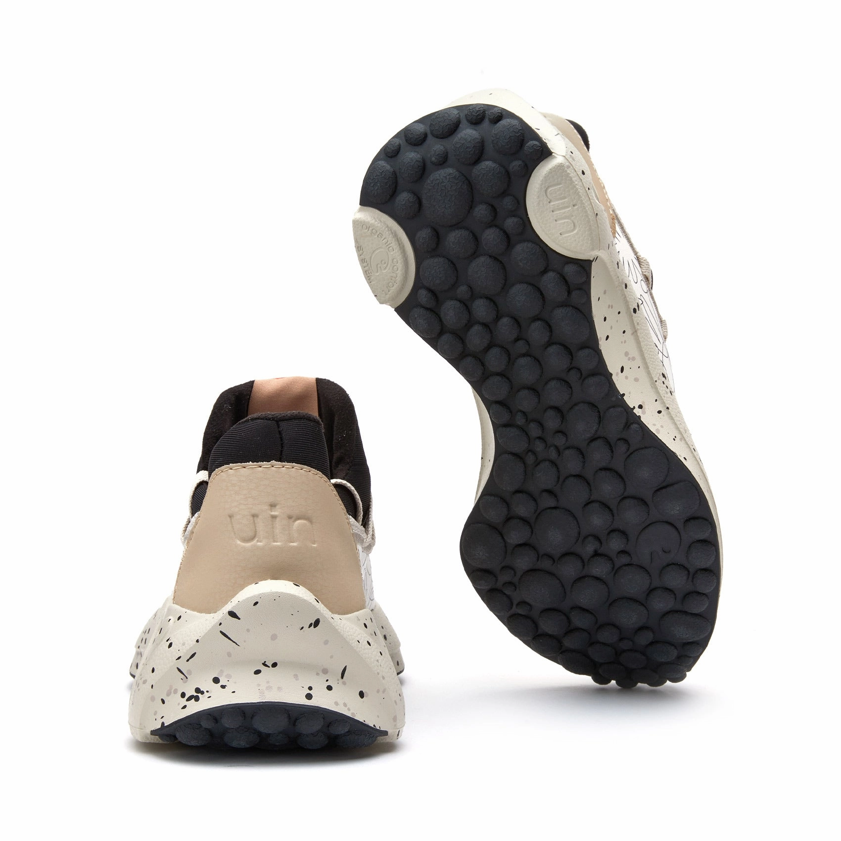 Hand-painted Leaves Sevilla VI Women Flyknit Sneakers