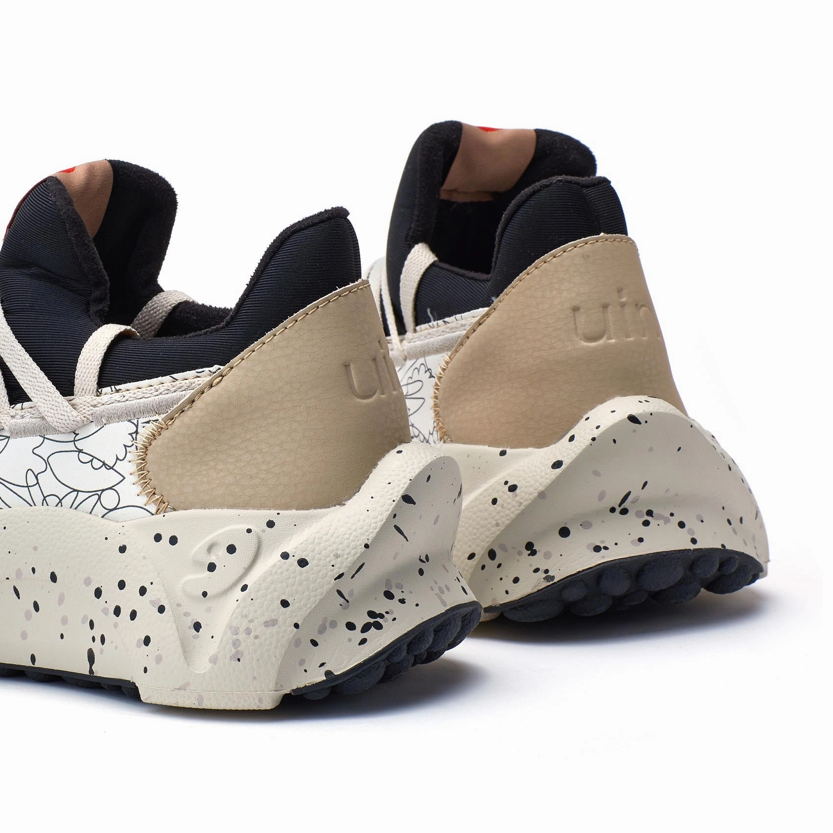 Store Sneakers Hand-painted Leaves Sevilla VI Women