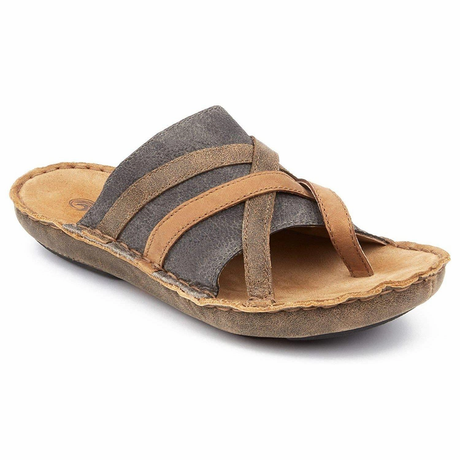 Tamarindo Sanddollar Sandal Women's Leather Softbed Flip Flop Flip Flops In Digital Electronics