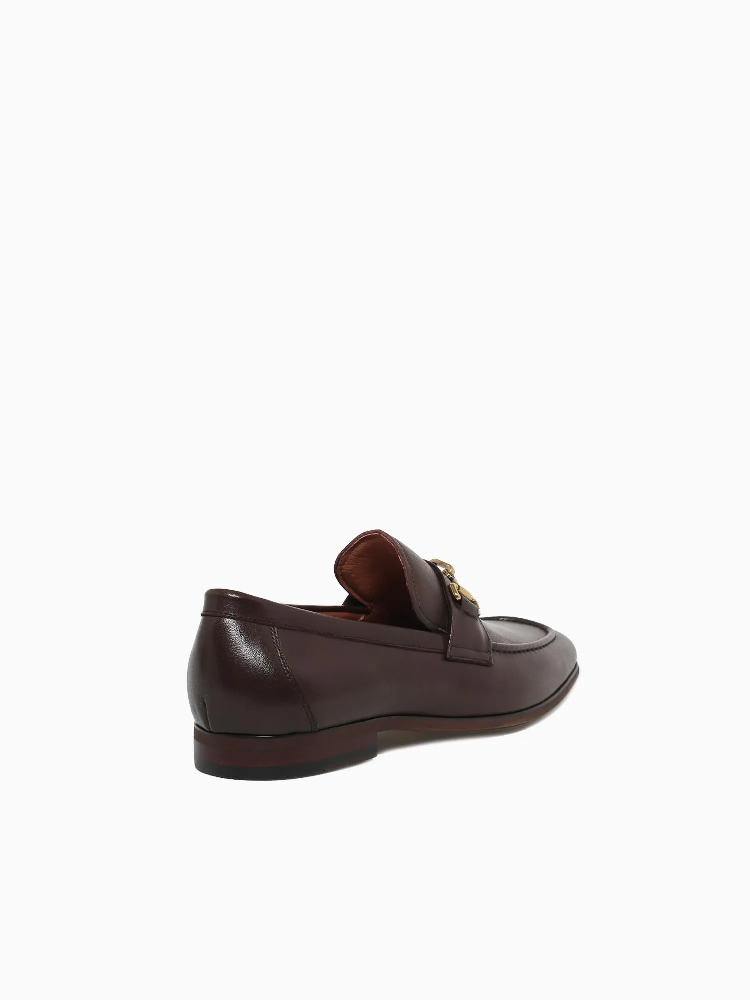 Mycah Brown Soft Tumb Leather Loafers Ralph Lauren