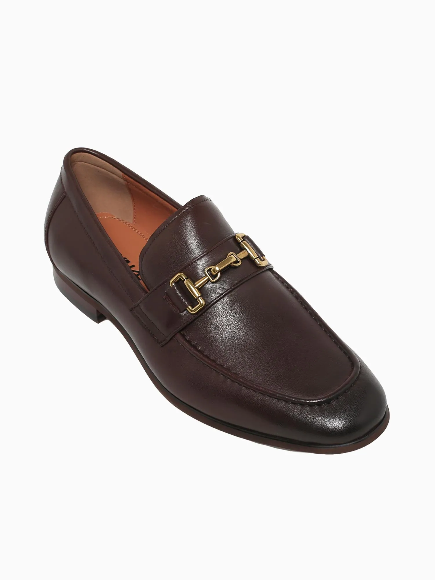 Custom Loafers Mycah Brown Soft Tumb Leather