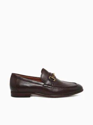 Mycah Brown Soft Tumb Leather Hey Dude Loafers