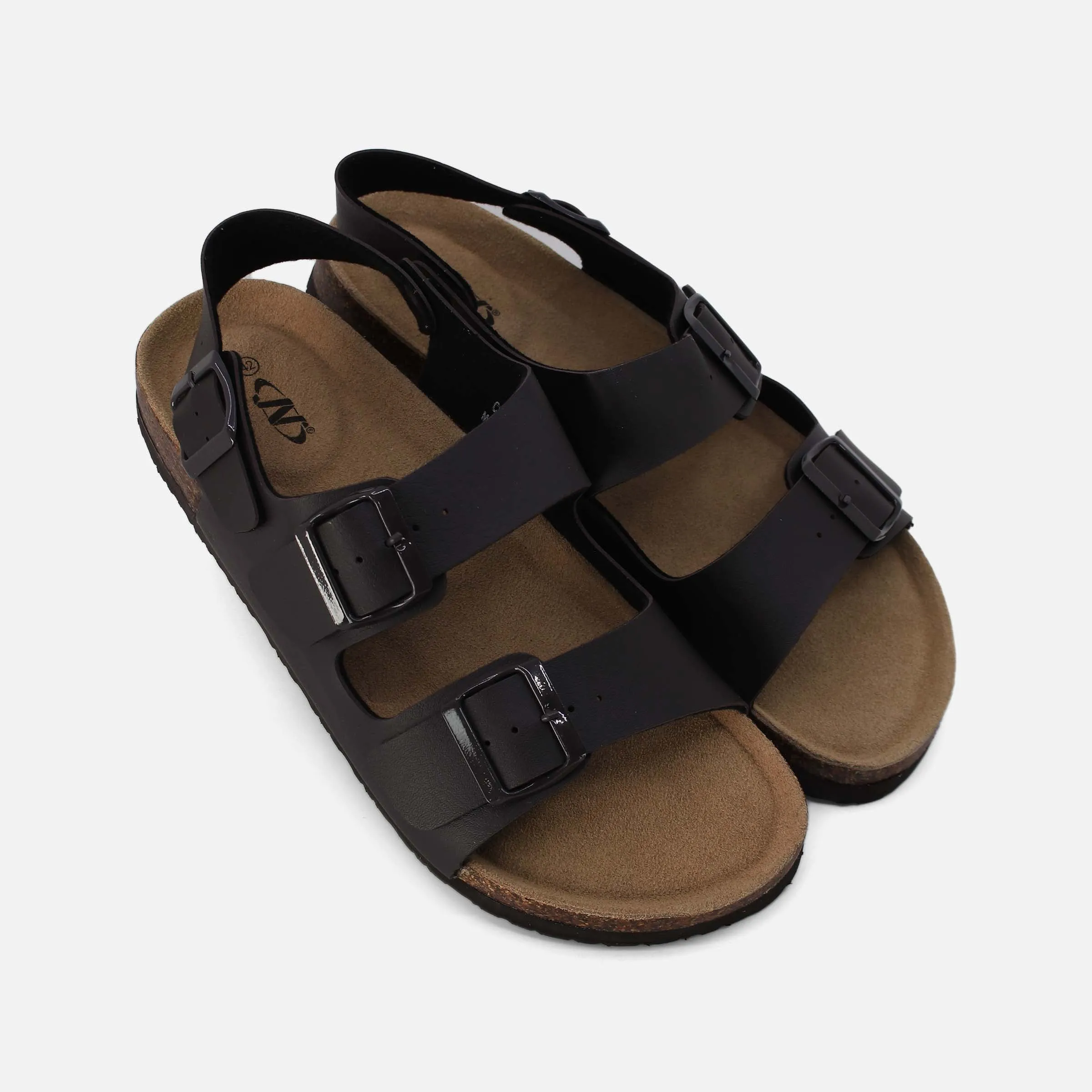 MEN CASUAL SLIP-ON SANDALS Low Heel Dress Sandals