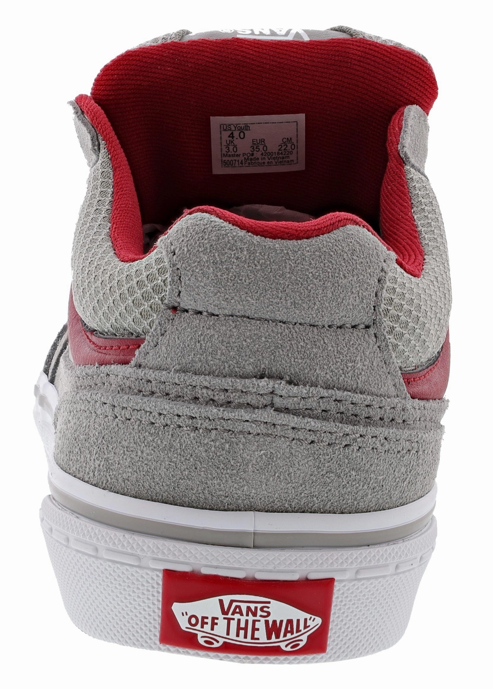 Bo Jackson Sneakers Original Vans Kid's Caldrone Low Suede and Mesh Sneakers