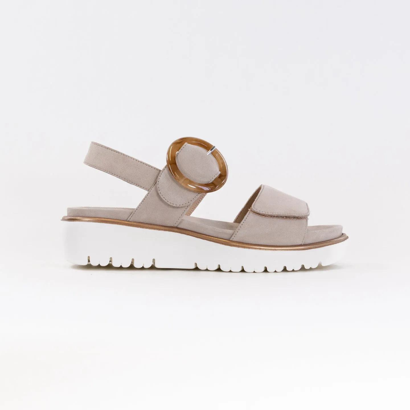 Sneakers Santoni Ara Bridgeport Sandal (Women's) - Sand Kid Suede