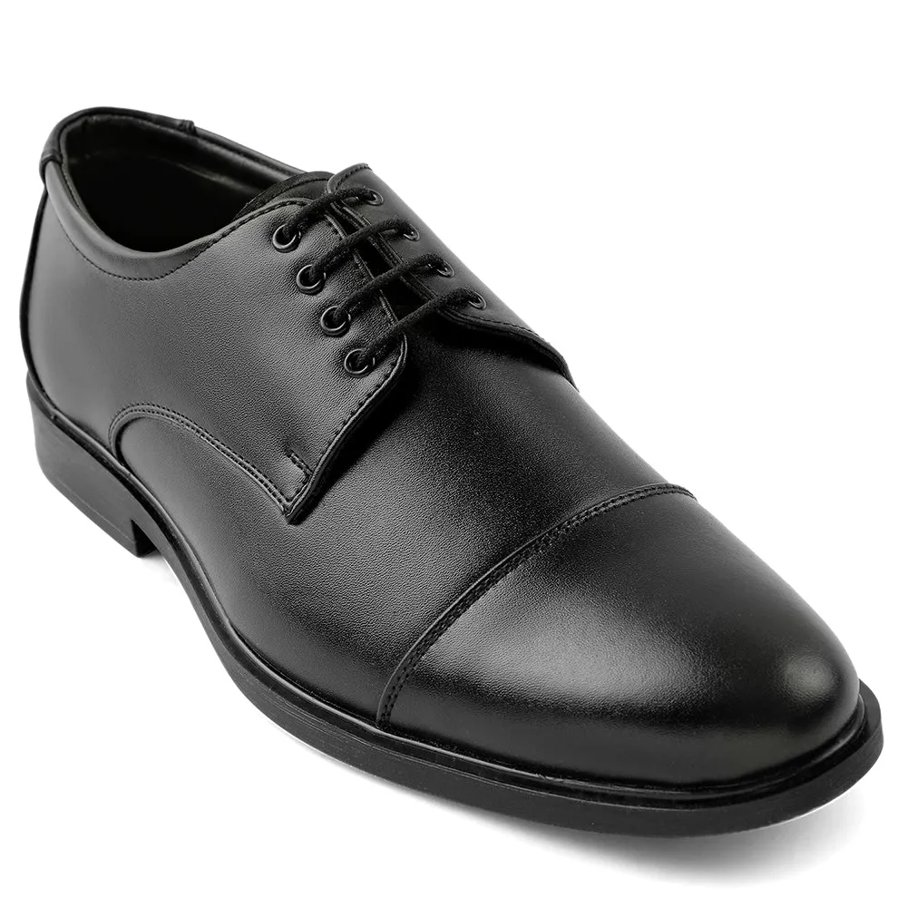 Marshalls Dress Shoes Fortune Black Lacing Formal Oxford Shoes For Men HML-13E By Liberty