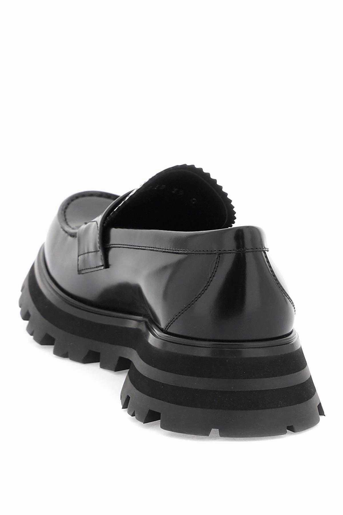 BRUSHED LEATHER WANDER LOAFERS Napoli Loafers