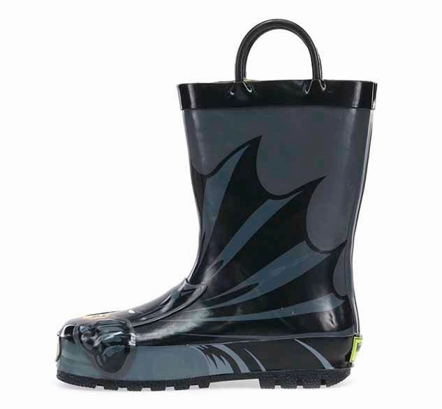 Mauri Boots Kids Batman Everlasting Rain Boot - Black