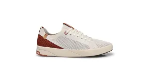 Cannon Knit W 2.0 White / Burgundy Flow Runner Sneakers