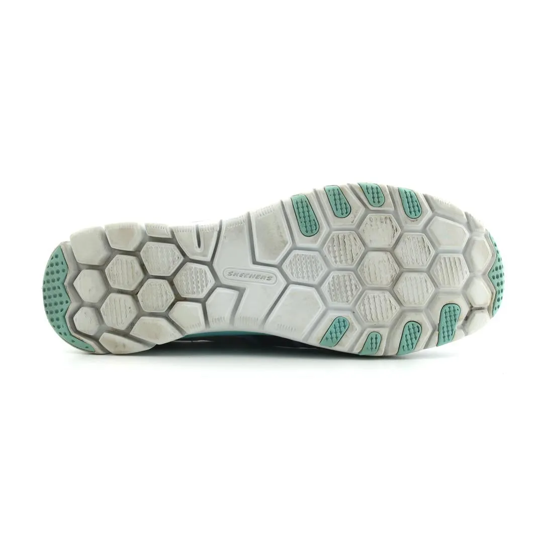 Green Checkered Slip Ons SKECHERS MEMORY FOAM