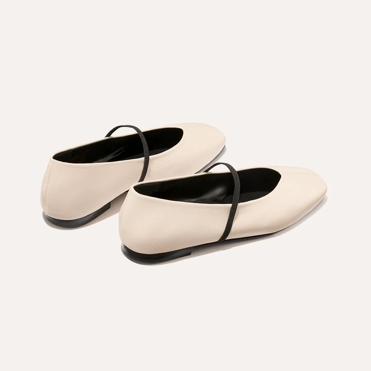 The Phoebe - Bone Nappa Fashion Nova Shoes Flats