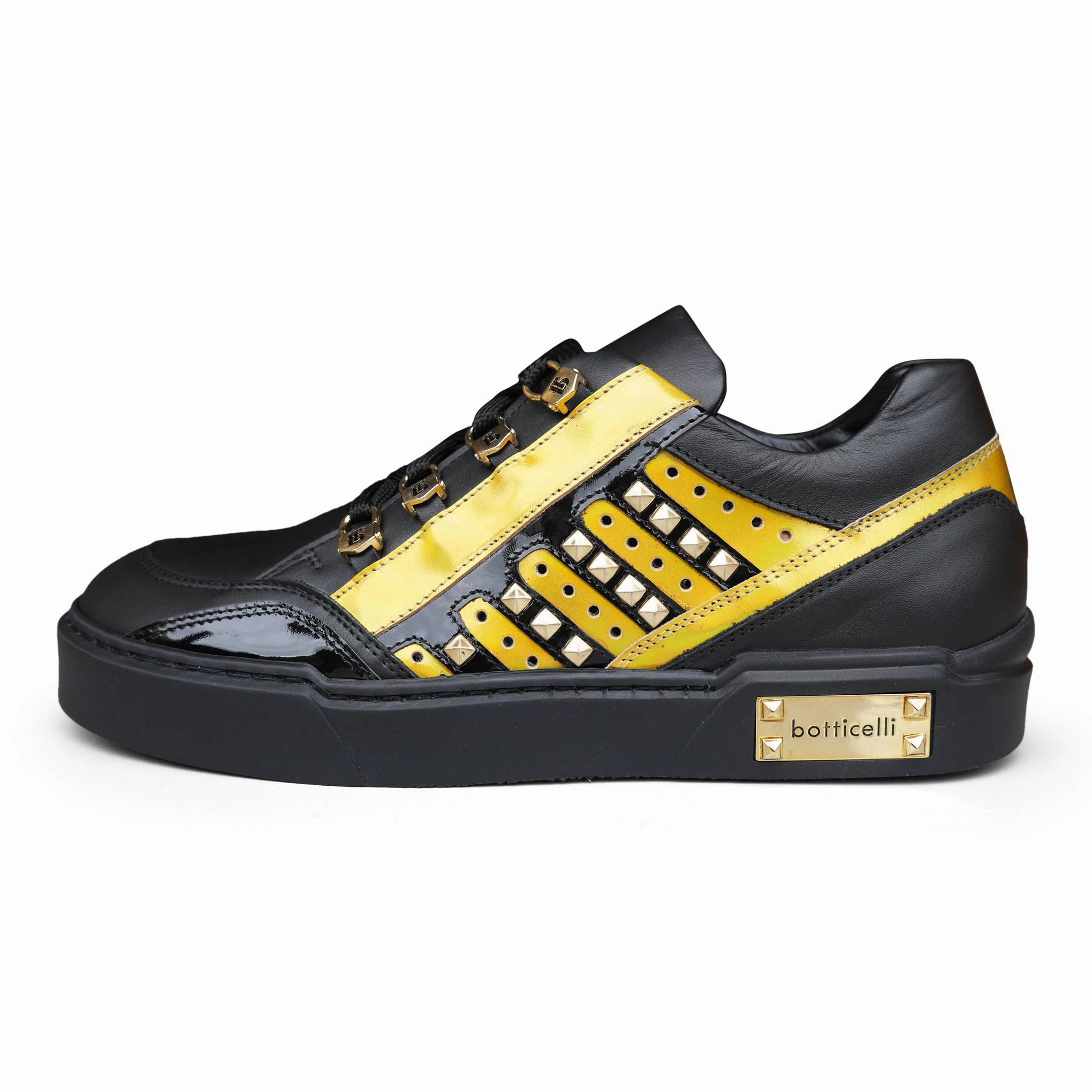 Michael Jordan Championship Sneakers LU41867B - Black And Gold