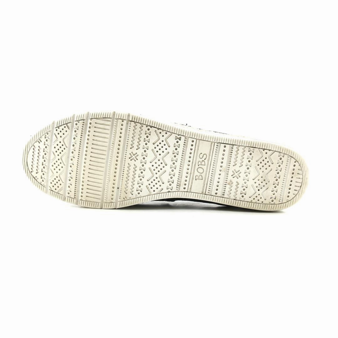 Slip On White Leather Slip On SKECHERS BOBS