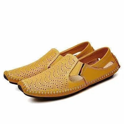 Loafers And Leather Jacket Loafers Genuine Leather Driving Flat Shoes