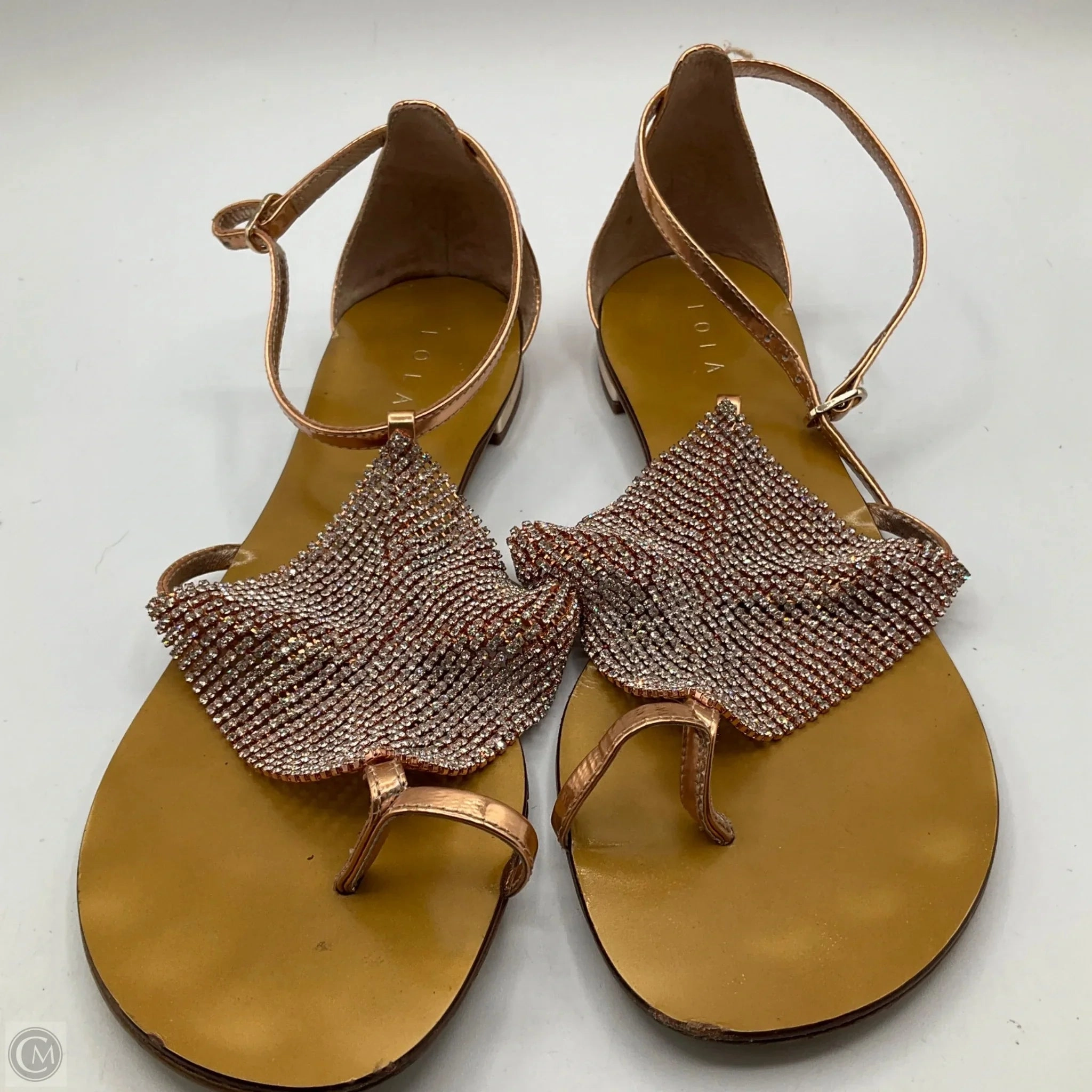 Vulcan Flip Flops Sandals Flip Flops By Cma In Rose Gold, Size: 7.5