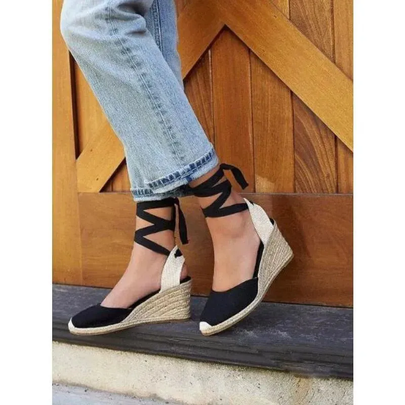 Casual Comfortable Wedge Shoes Beach High Heel Sandals