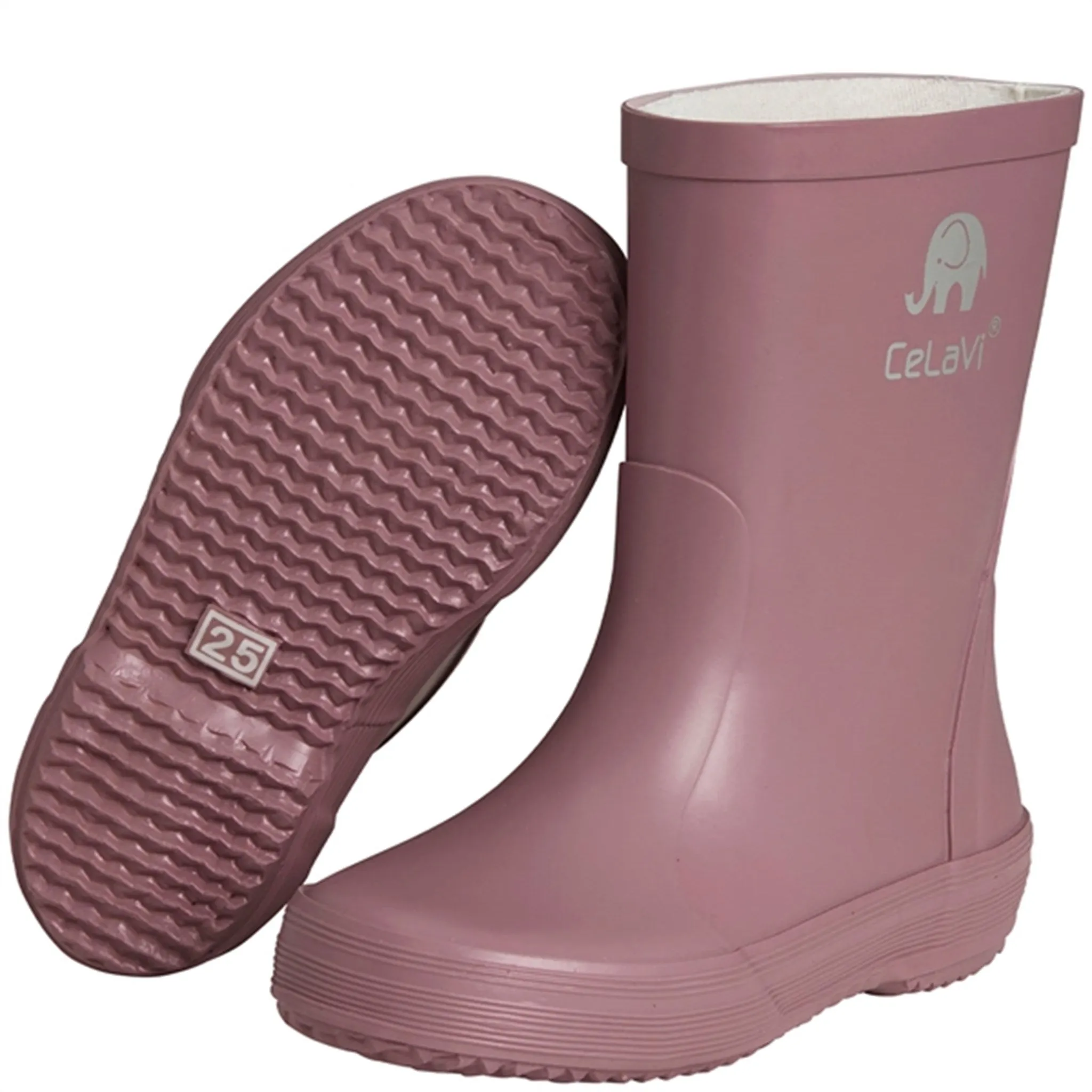 CeLaVi Basic Wellies Boot Rose Brown