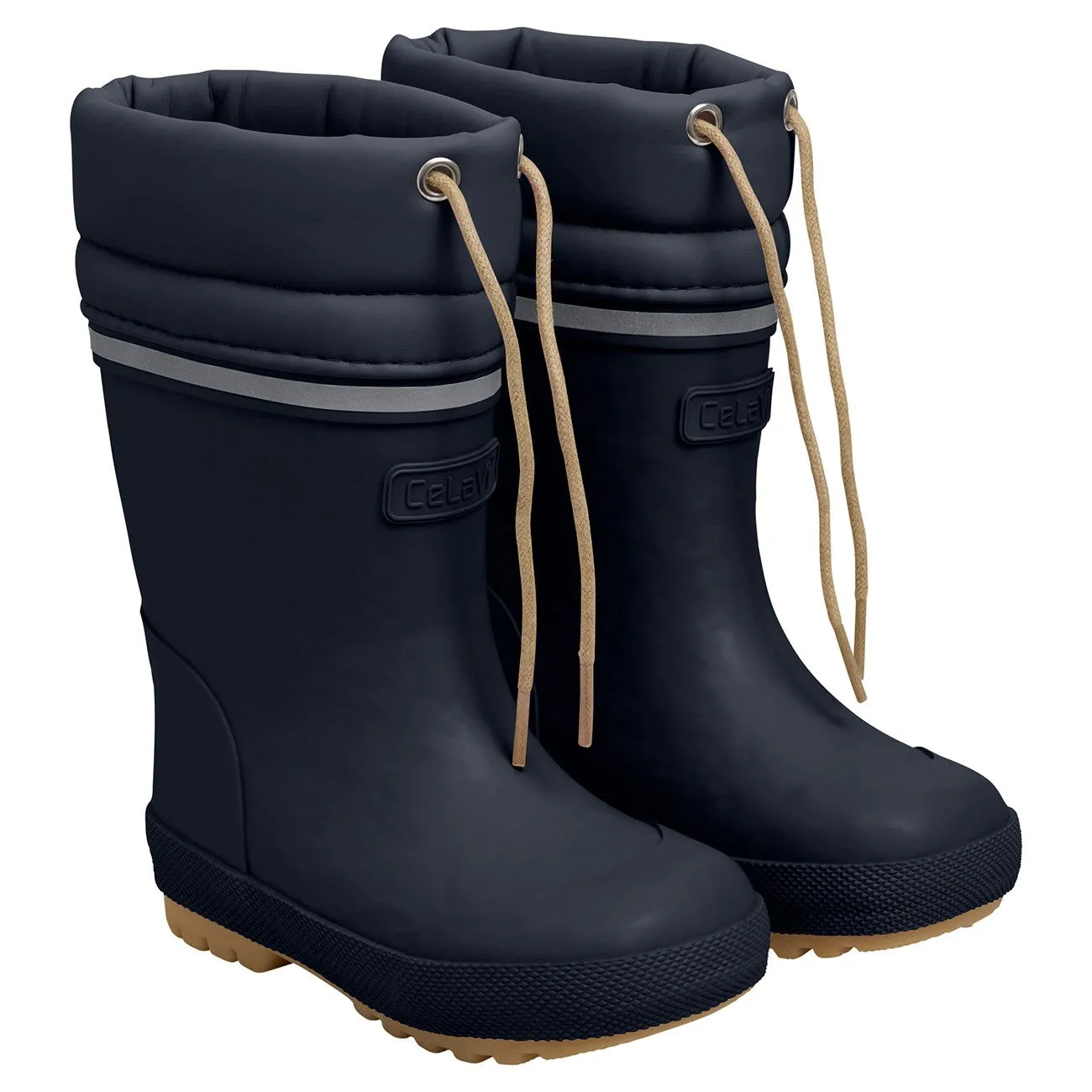  CeLaVi Dark Navy Thermal Boots w. Lining