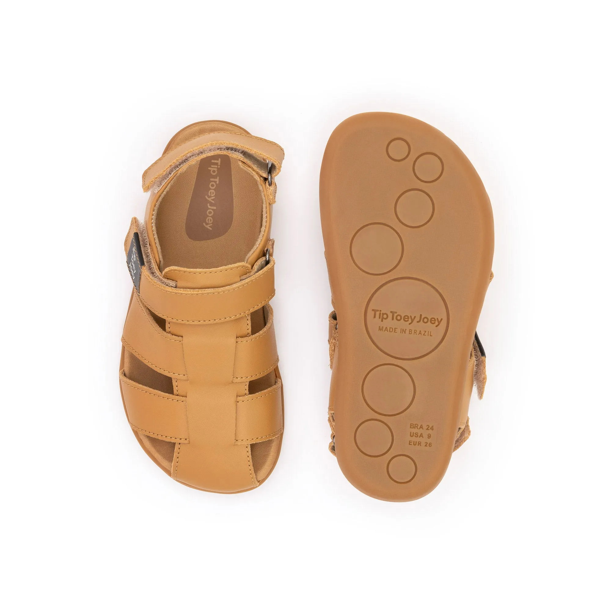 Stride Rite Sandals Tip Toey Joey Boy's Sand Sandals - Hay