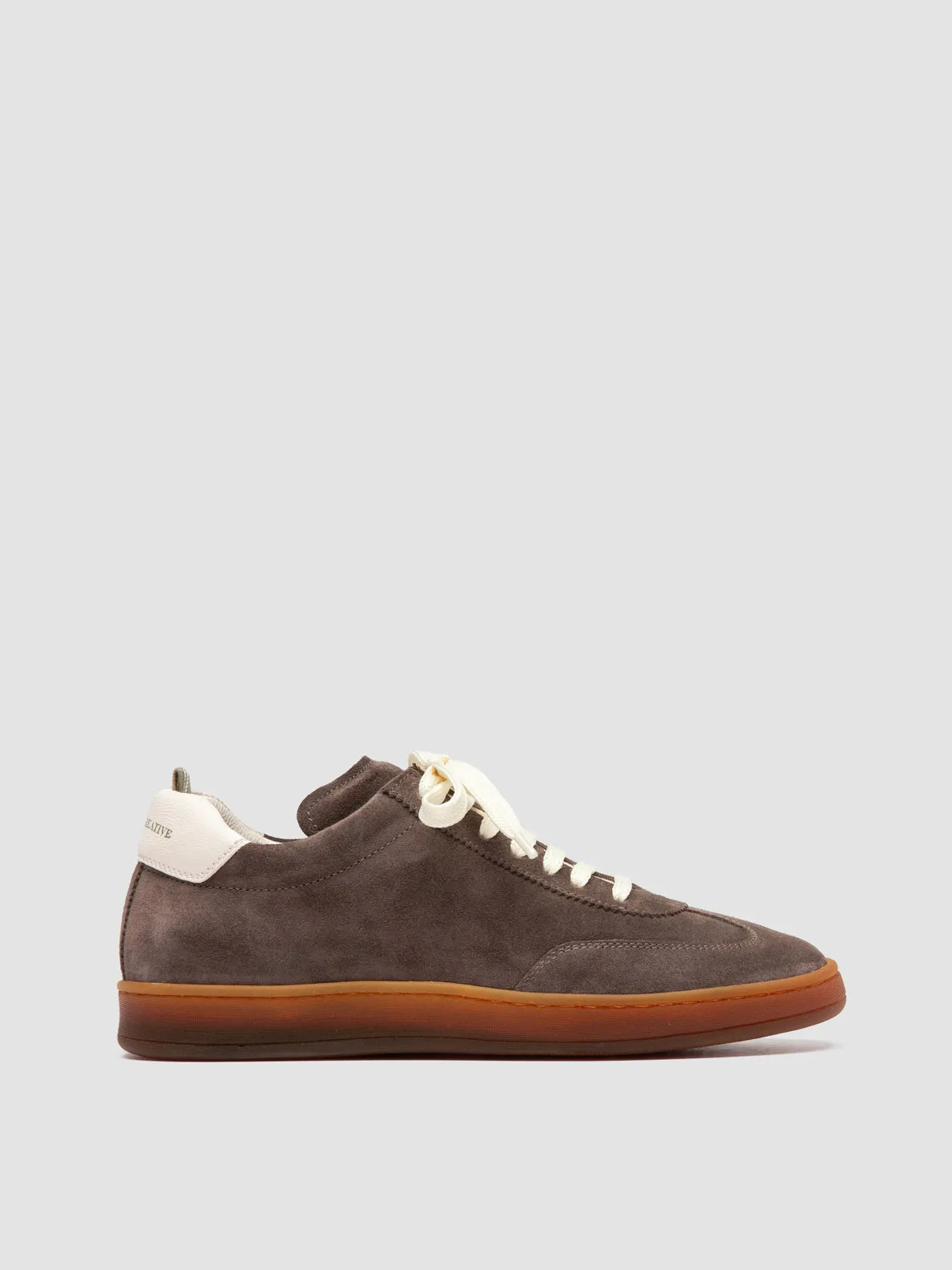 CHANCE 101 - Taupe Leather and Suede Low Top Sneakers Greatest Sneakers Of All Time