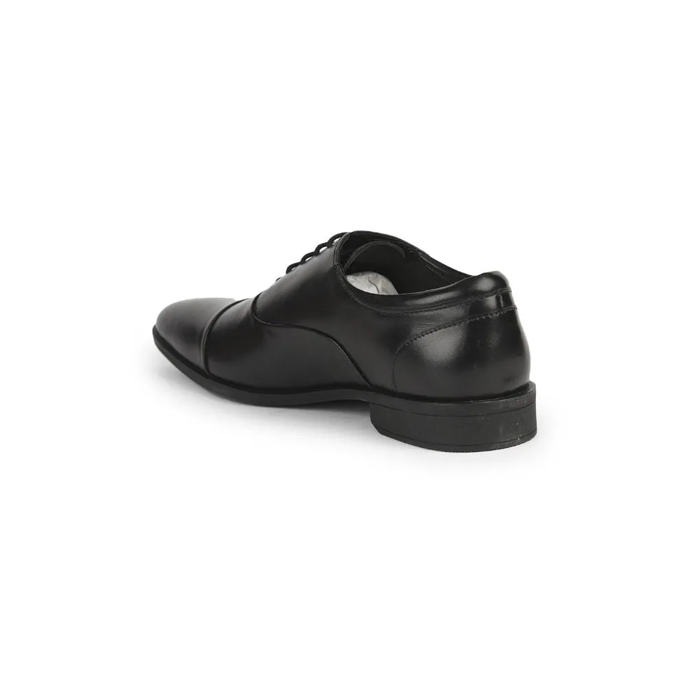 Healers Formal (Black) Lacing Classice Oxford Shoes For Men SSL-199 By Liberty Dress Shoe Bag