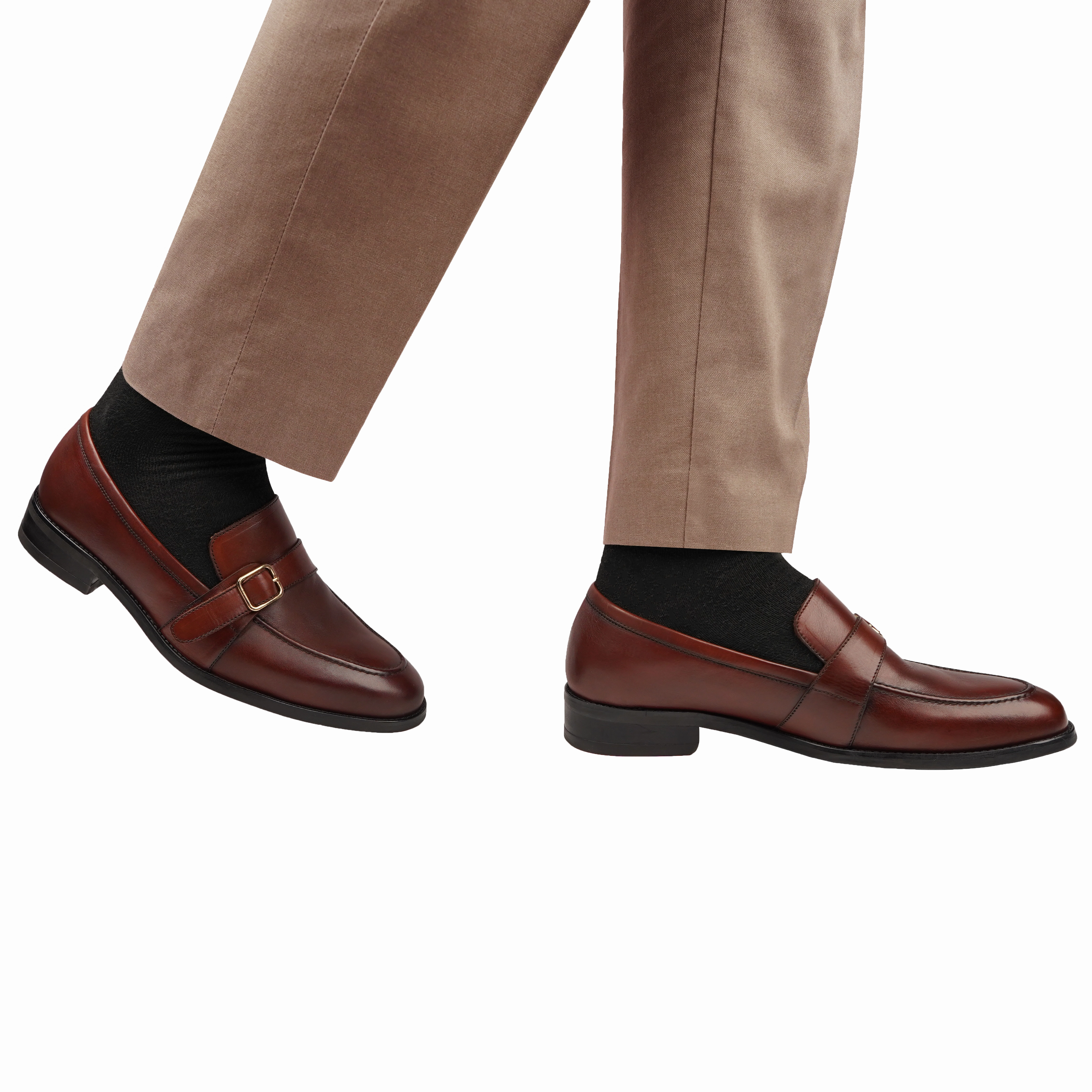 Prada Loafers Brixton - Men's Burgendy Calf Leather Loafer