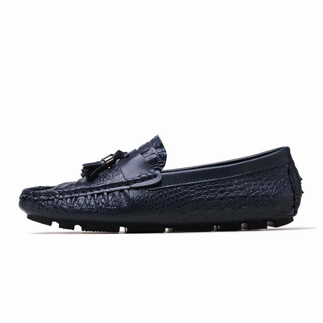 Italian Loafers Sale West Louis Leather Moccasins With Crocodile Style