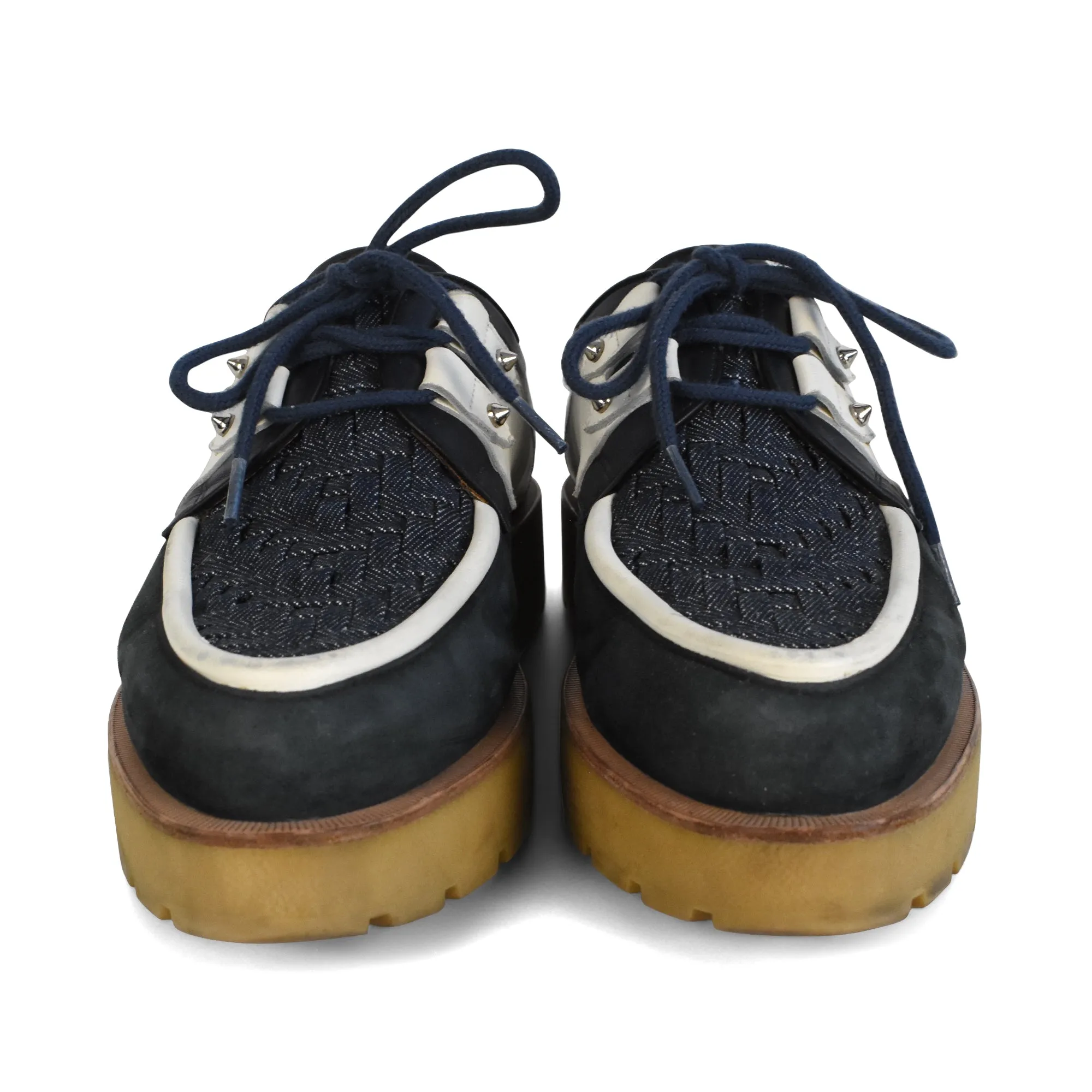 Christian Louboutin 'Marcello Spike' Loafers - Men's 39 Lk Bennett Loafers