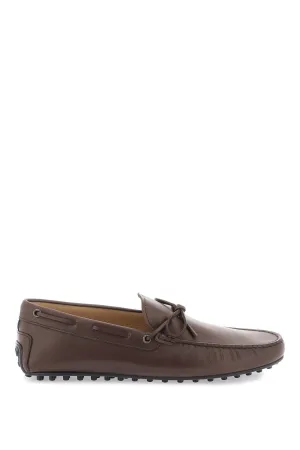 Python Skin Loafers Burberry 'CITY GOMMINO' LOAFERS