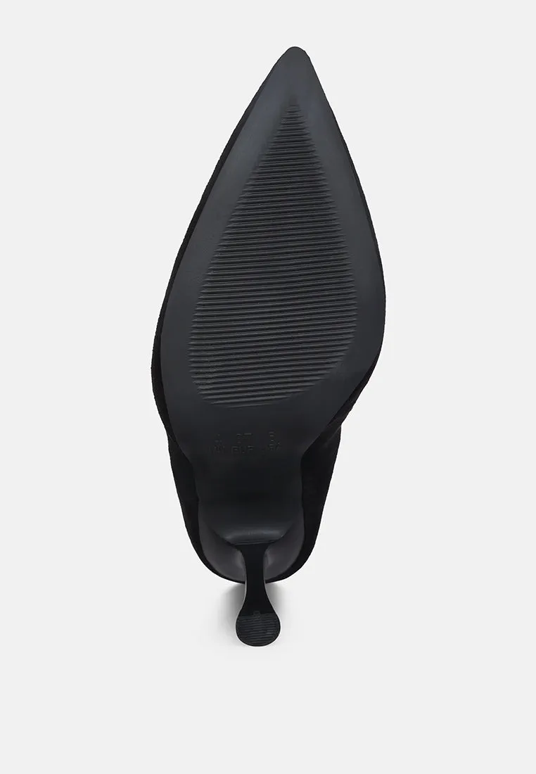 tweeple stiletto boot with a pointed toe Boots Style Western