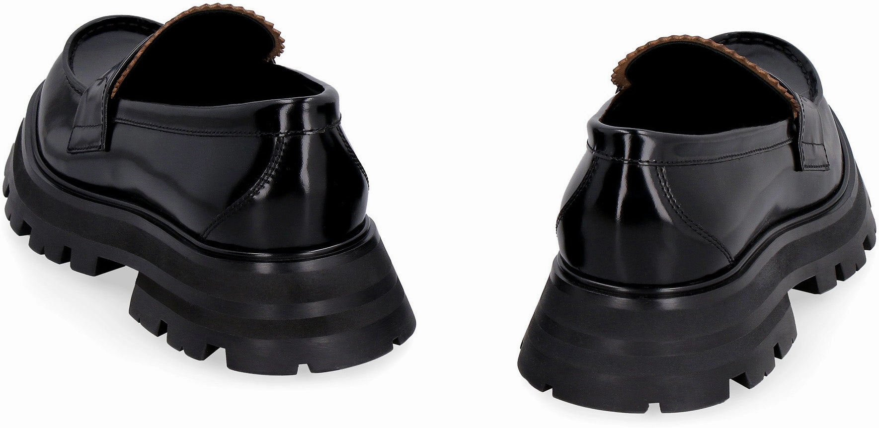 WANDER LEATHER LOAFERS Loafers Steve Madden