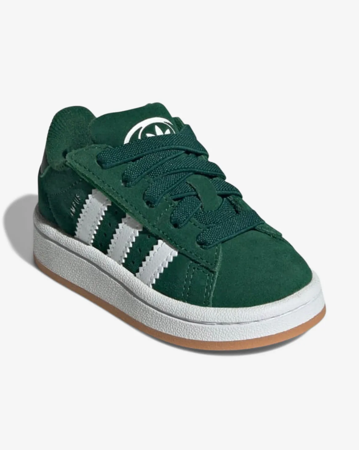 Silver Slip On Sneakers CAMPUS 00S CF EL - GREEN/WHITE