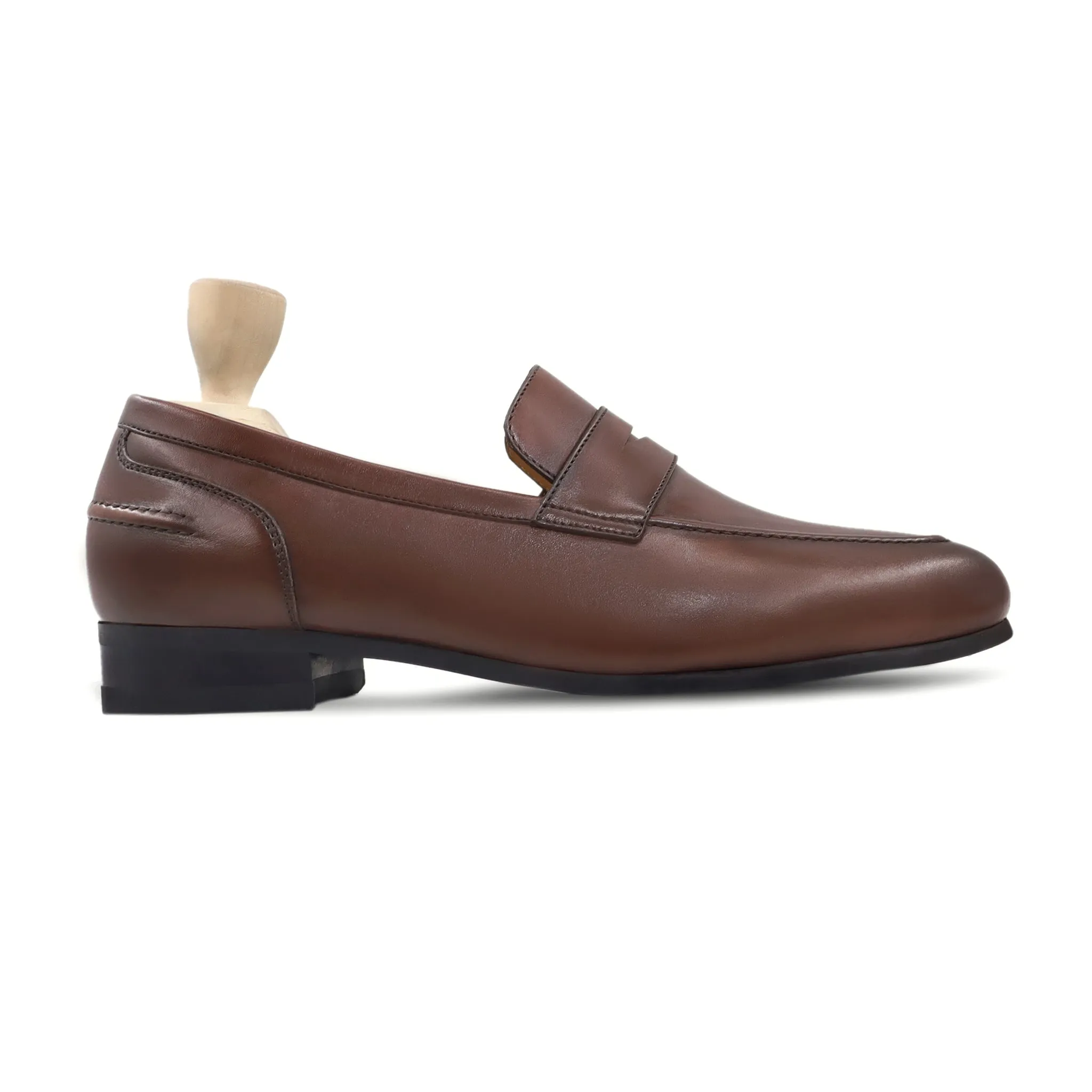 Burberry Loafers Clemont - Men's Brown Calf Leather Loafer