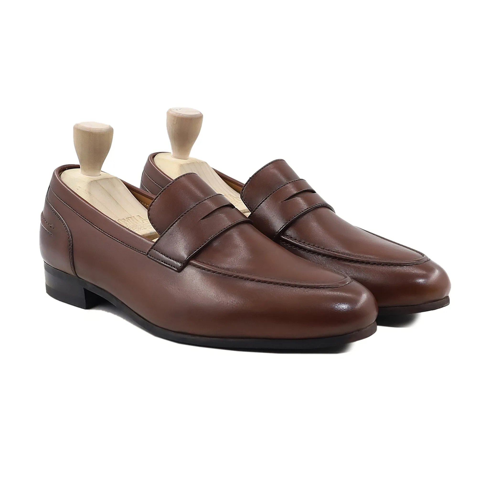 Best Arch Support Loafers Clemont - Men's Brown Calf Leather Loafer