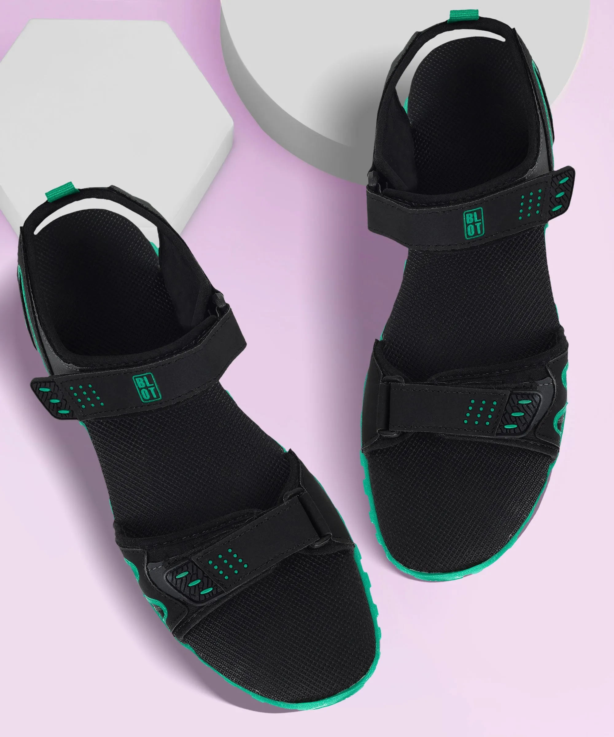 Sofft Wedge Sandals Paragon Blot K1422G Men Stylish Sandals | Comfortable Sandals for Daily Outdoor Use | Casual Formal Sandals with Cushioned Soles