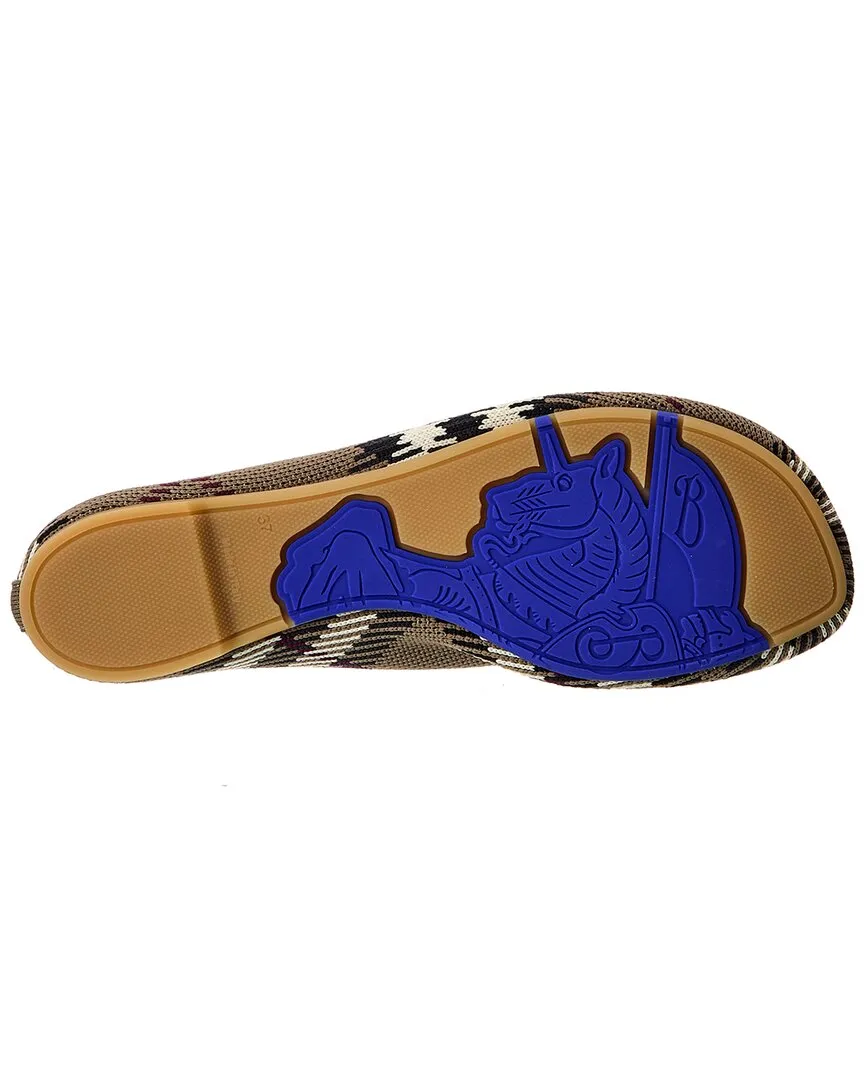 Burberry Check Ballerina Flat Best Flat Soled Gym Shoes