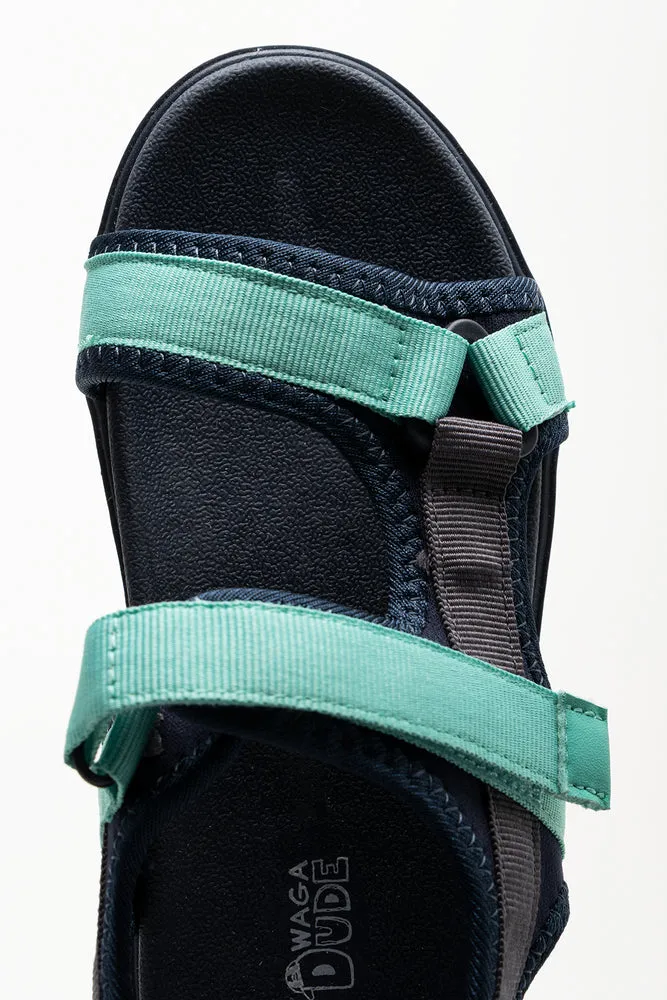 Running With Flat Feet Utility Sandals Navy