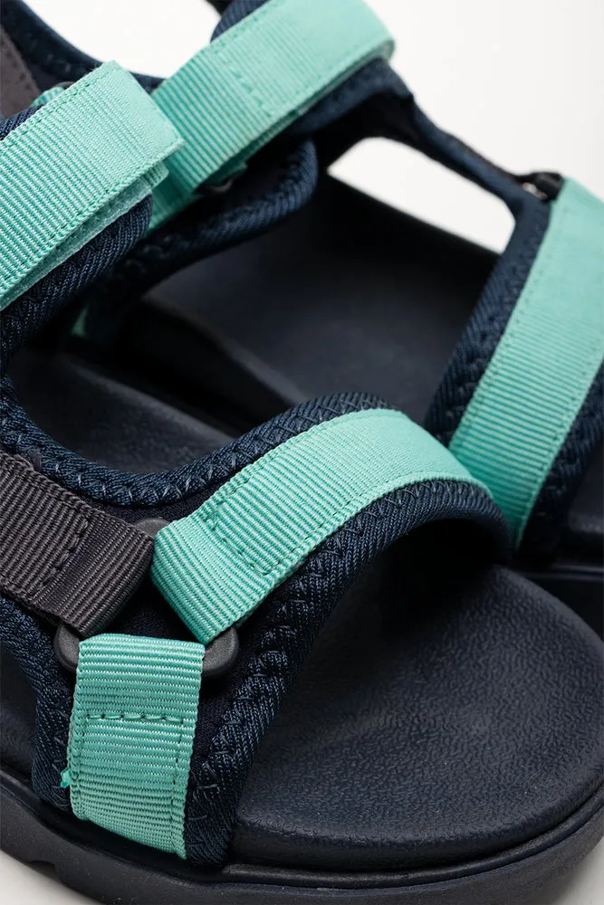 Budget Trail Running Shoes Utility Sandals Navy