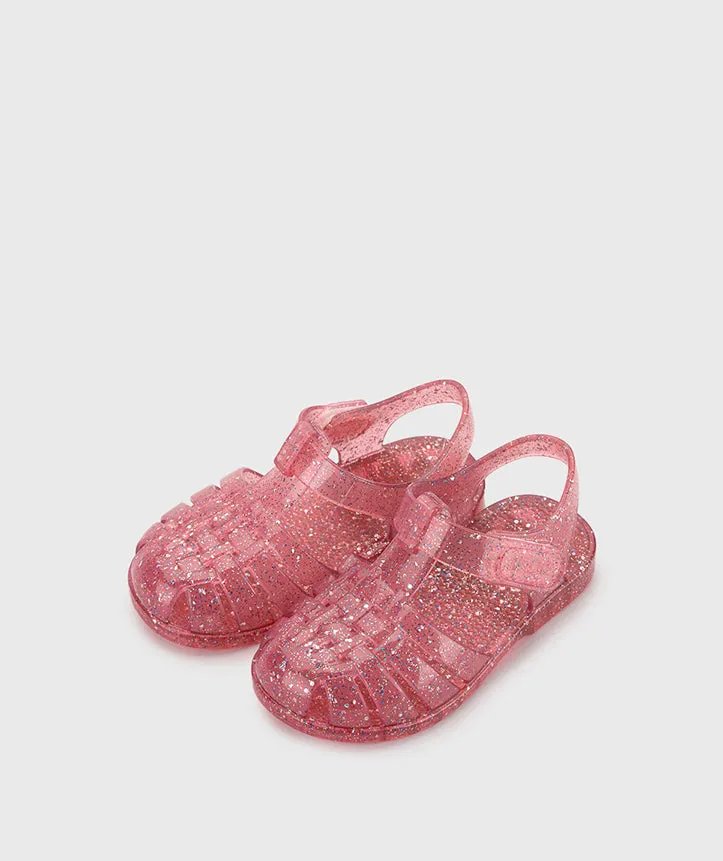 Igor 10329-387 Clasica Cristal Sandals, Tr.Fucsia Multi Glitter Sandals Factory Outlet