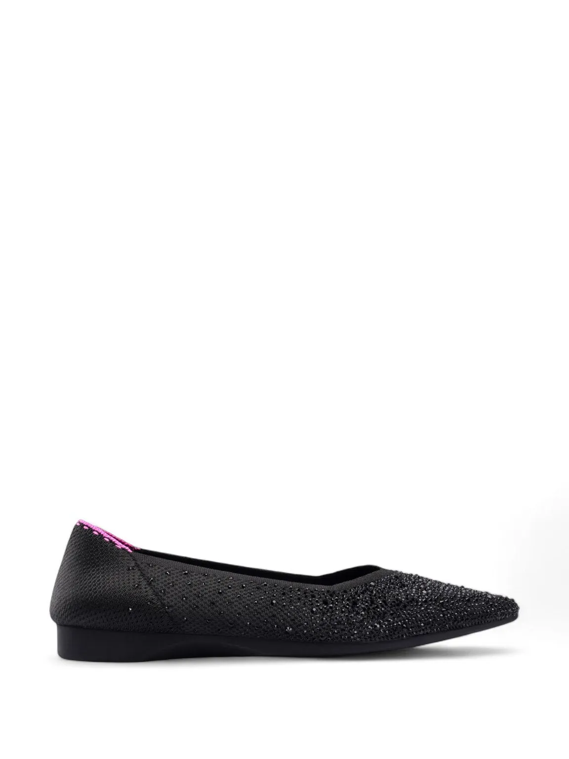 Basic Crystal Ballerina Flats Flat Glitter Shoes