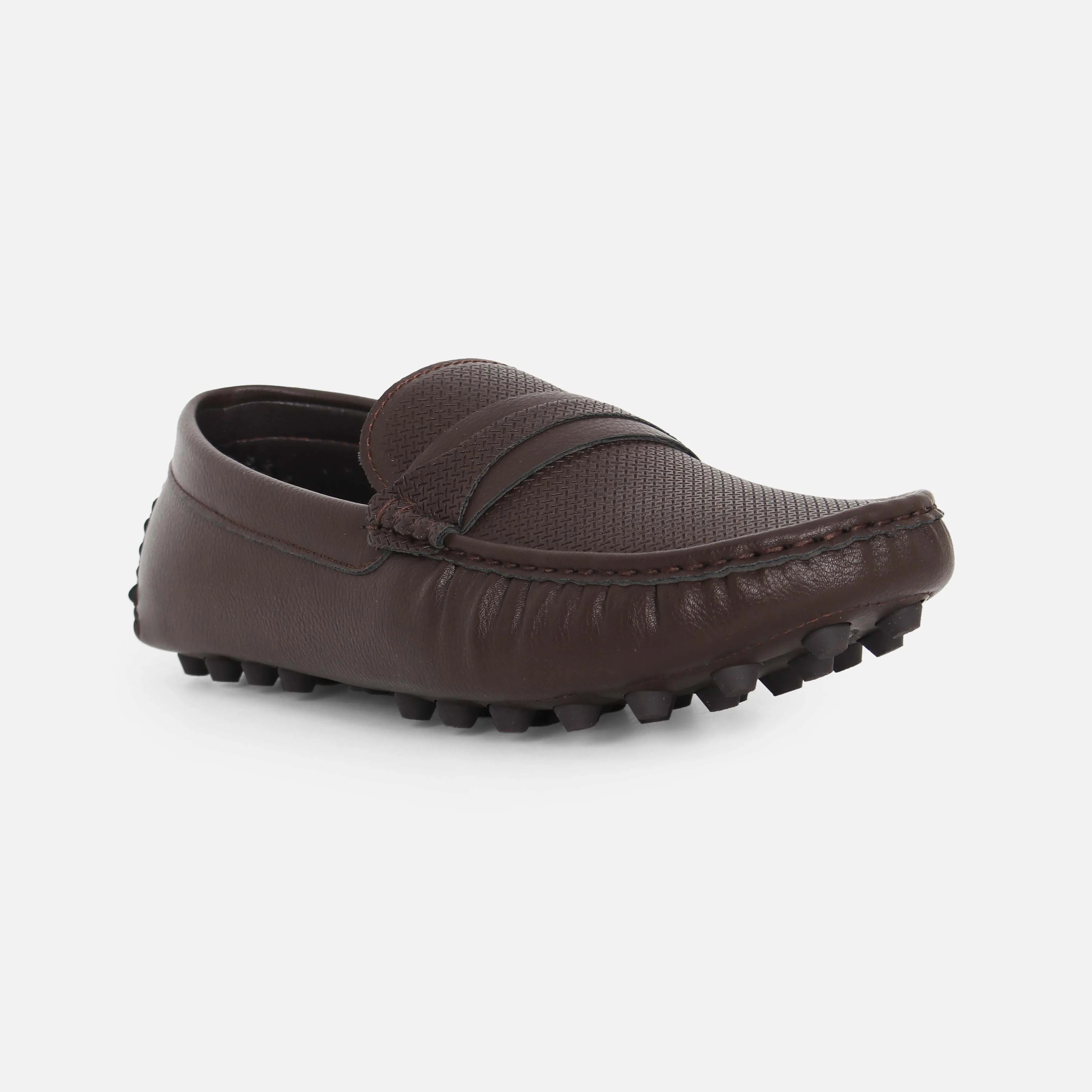 Wide Dress Shoes Low Heel MEN MOCCASINS SLIP-ON SHOES
