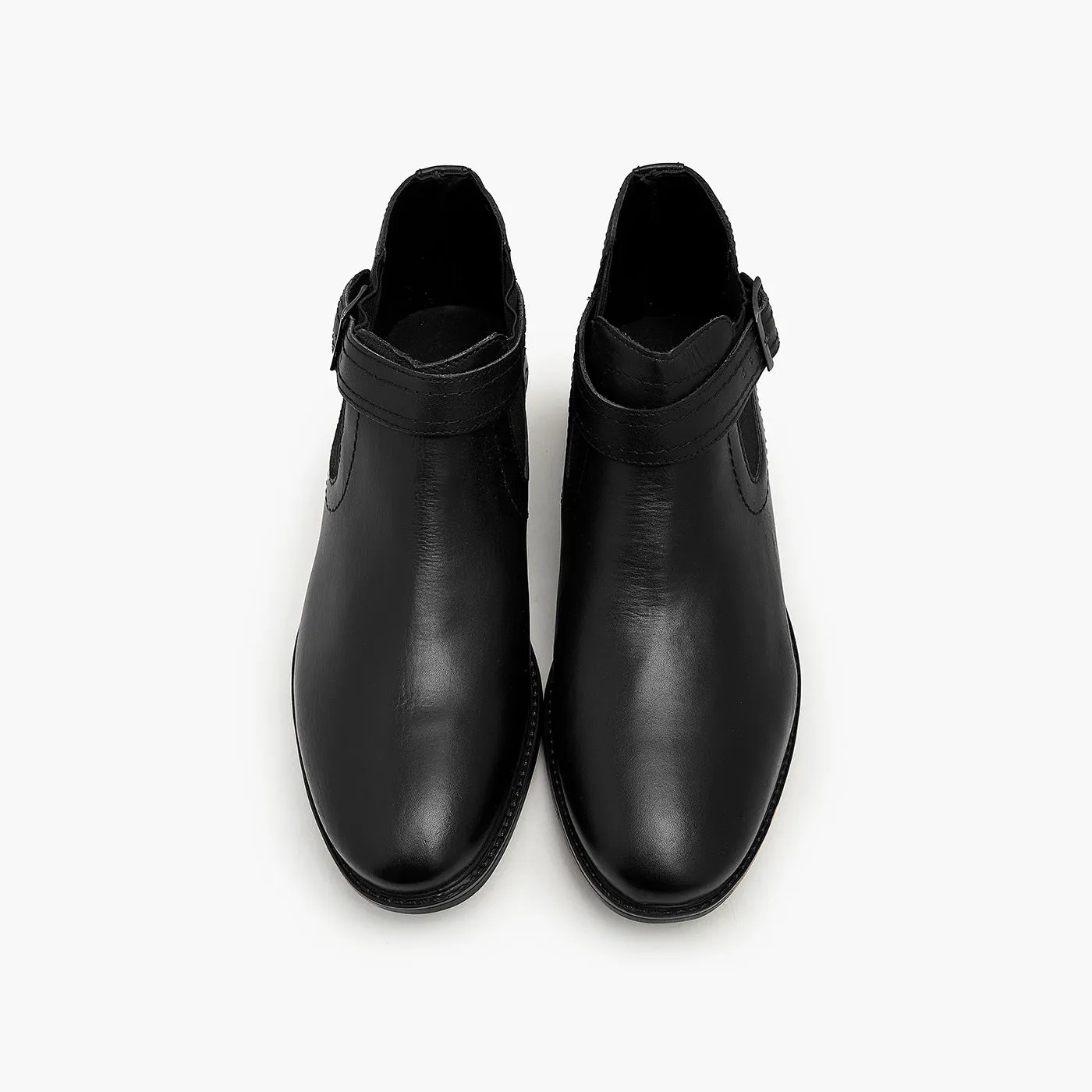 Buckled Leather Shoes Dress Shoes Italian