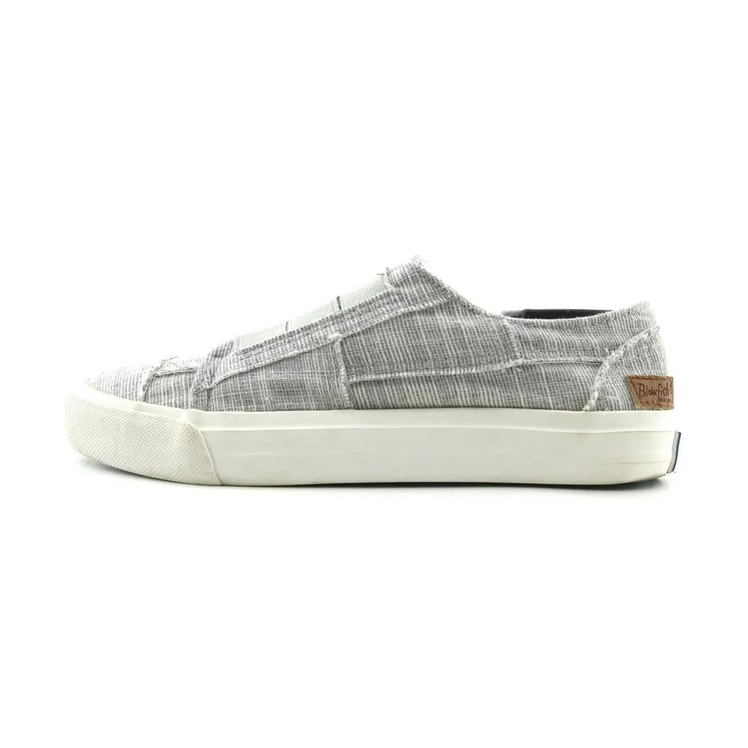 All White Slip Ons BLOWFISH MAURA
