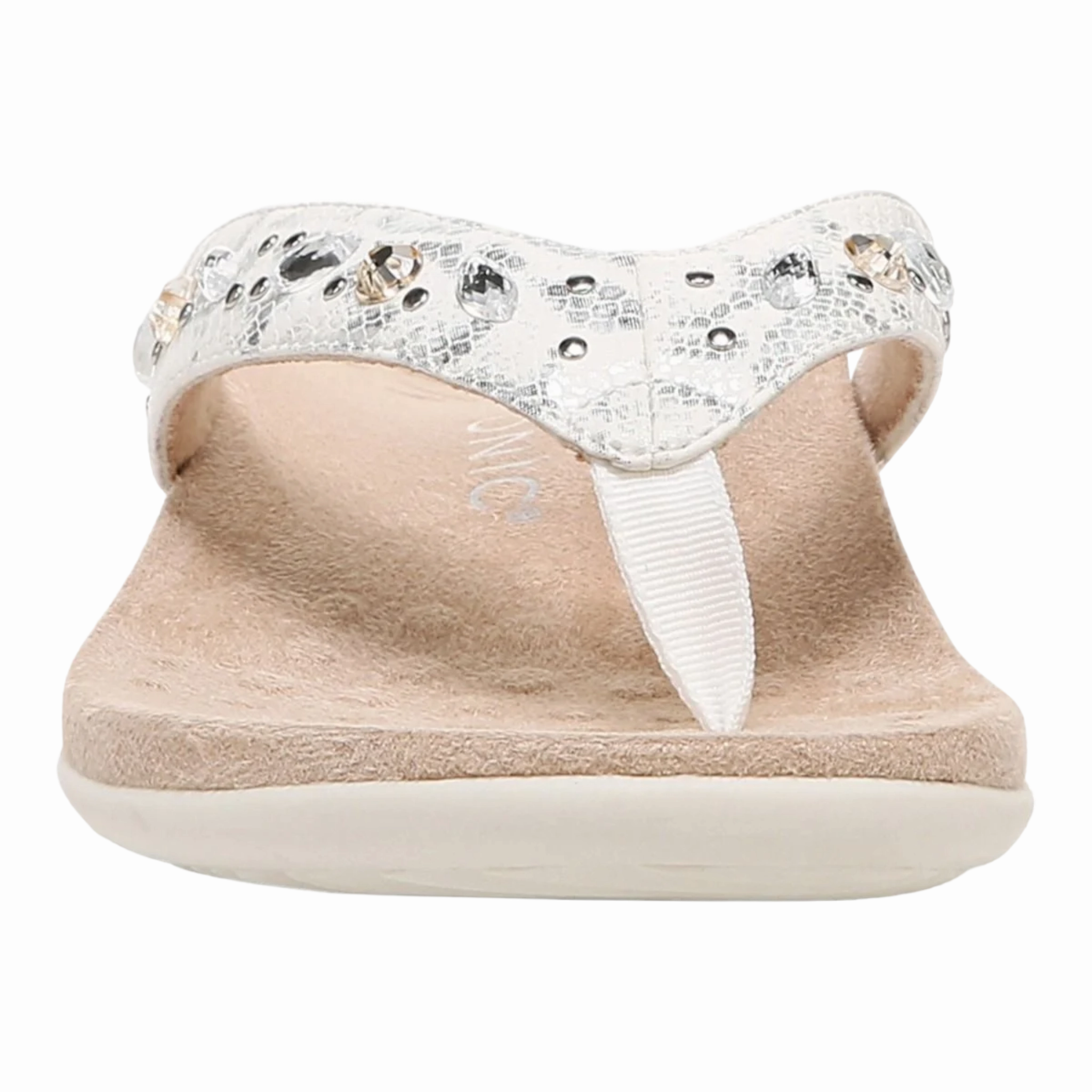 Lucia Toe Post Sandal Wide Wedge Flip Flops